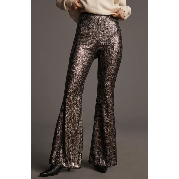 Anthropologie Sequin Pants - New Size 6 - Picture 2 of 5